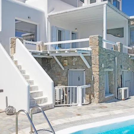 Biancarosa With Amazing Views! Сasa de vacaciones Mykonos Town