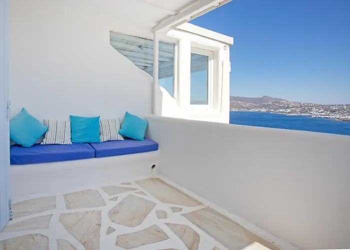 Biancarosa With Amazing Views! Vakantiehuis Mykonos Town